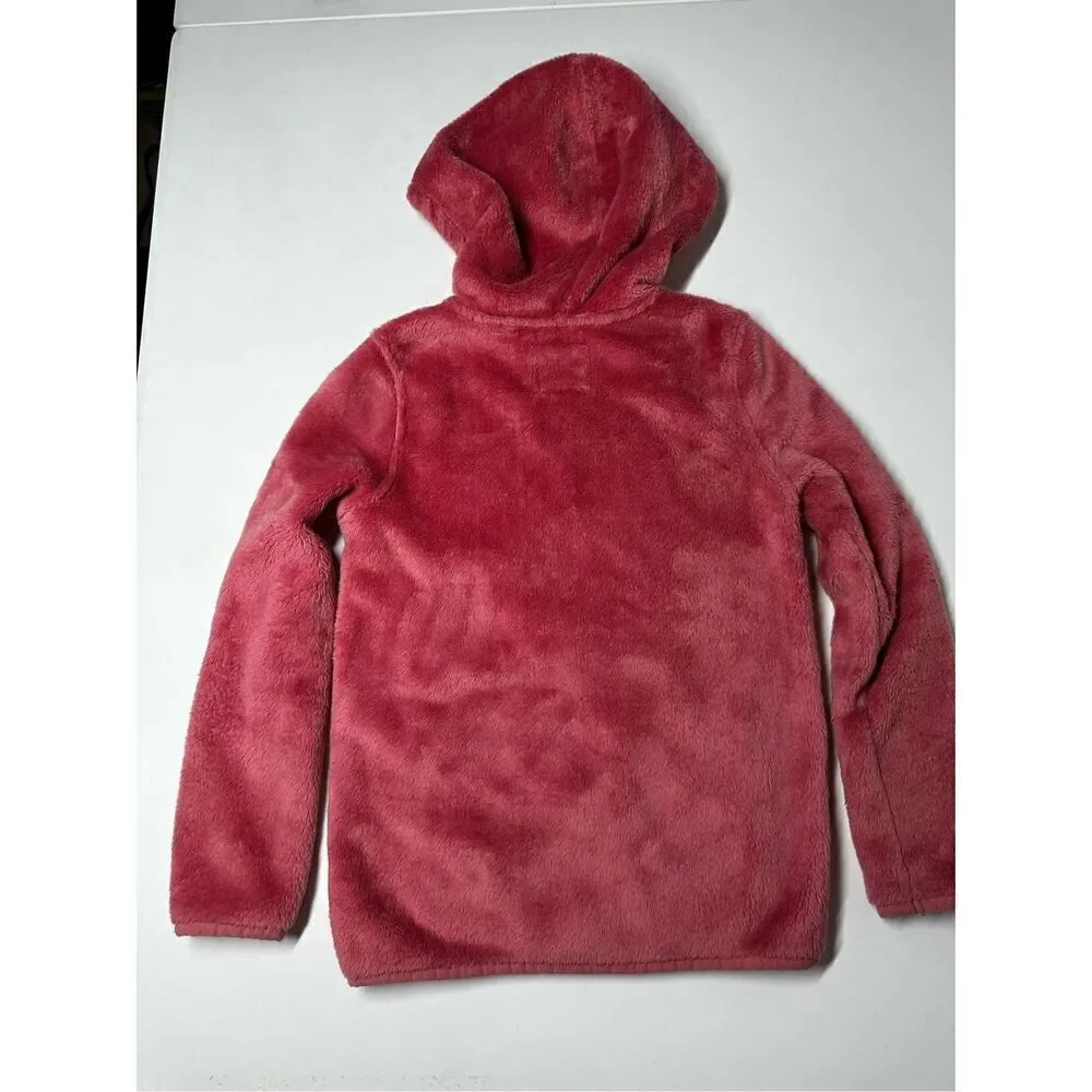 OshKosh B'gosh Girls Long Sleeve Hooded Jacket Fleece Size 8